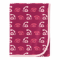 Kickee Pants Swaddle Blanket Berry Telephone