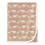 Kickee Pants Swaddle Blanket Doe and Fawn