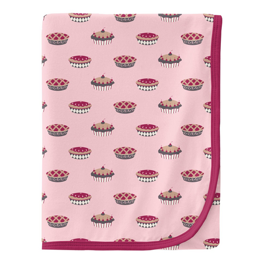 Kickee pants Swaddle Blanket Lotus Pies