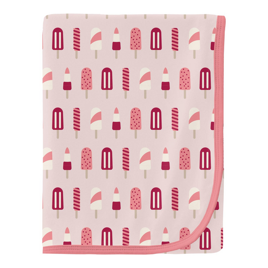 Kickee Pants Swaddle Blanket Macaroon Popsicles