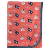 Kickee Pants Swaddle Blanket English Rose Travel Guide