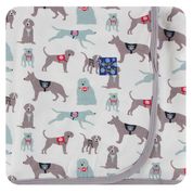 Kickee Pants Swaddle Blanket Natural Canine First Responders