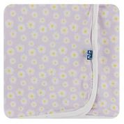 Kickee Pants Swaddle Blanket Thistle Chamomile