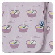 Kickee Pants Swaddle Blanket Thistle Ramen