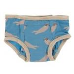 Kickee Pants Boy Training Underwear Print Blue Moon Sea Otter