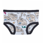 Kickee Pants Boy Training Underwear Print Dew Pirate Map