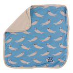 Kickee Pants Lovey Blue Moon Sea Otter