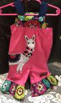 Millie Jay Romper Llama Mama Applique fw19_590