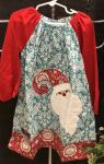 Millie Jay L/S Dress w/ Santa Applique