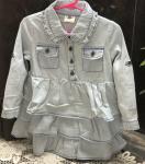 M.L. Kids L/S Light Denim Dress